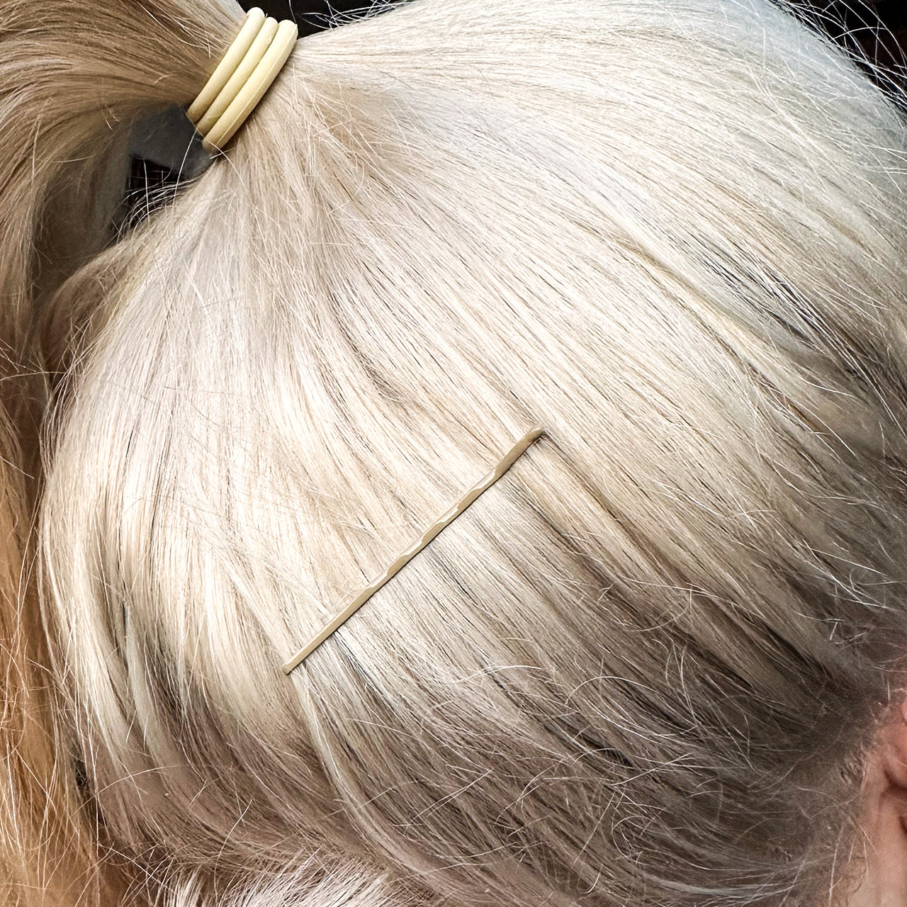 Bobby Pins für blondes Haar (beige | 5cm)