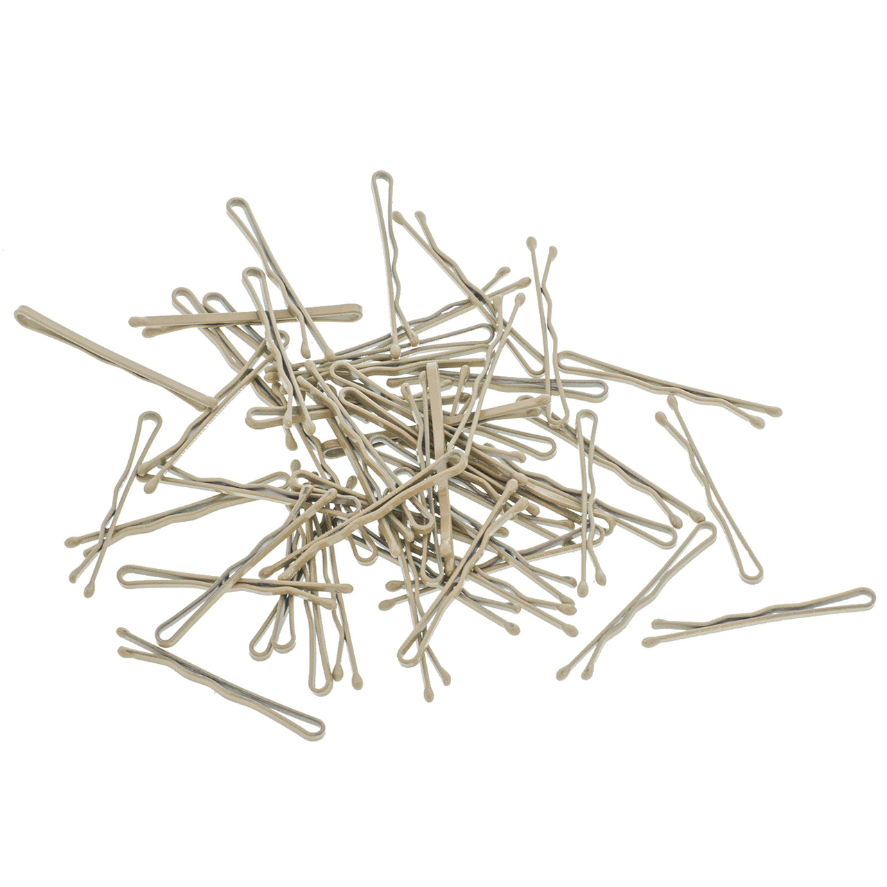 Bobby Pins mini (beige | 50 Stück | 34mm)