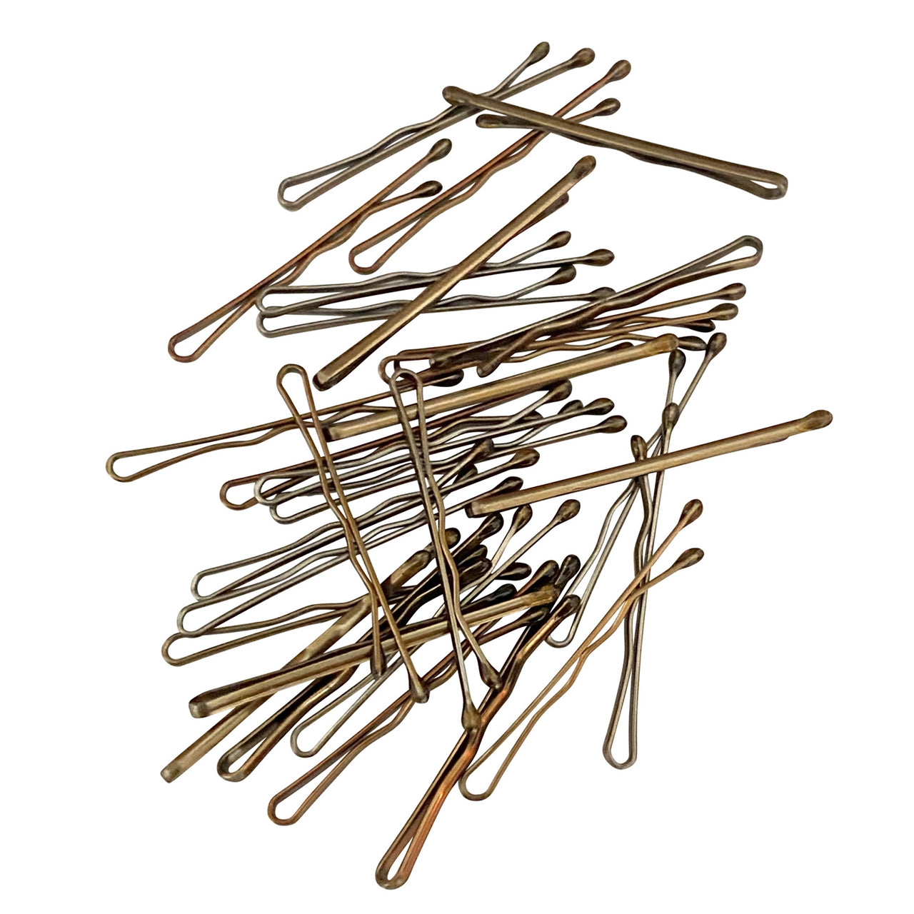 Bobby Pins mini (dunkel gold | 50 Stück | 34mm)